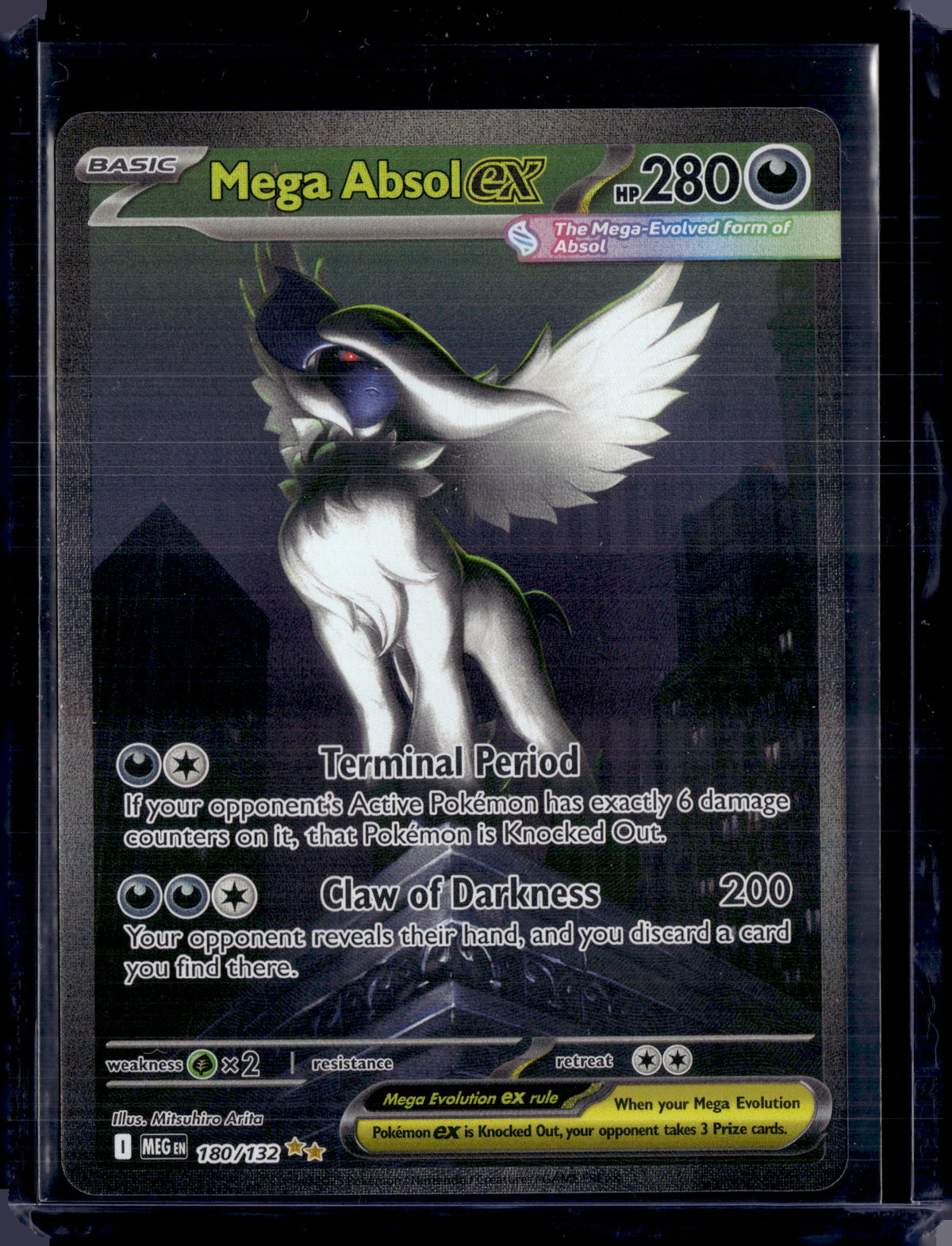2025 Mega Evolution Mega Absol EX SIR 180/132