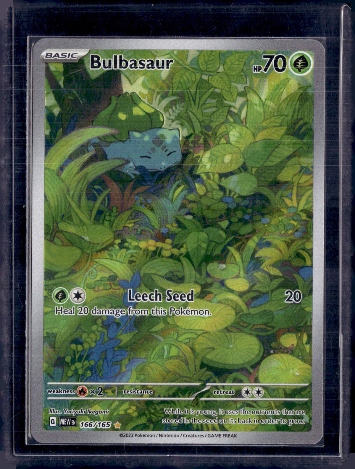 2023 Scarlet & Violet 151 Bulbasaur IR 166/165 (C)