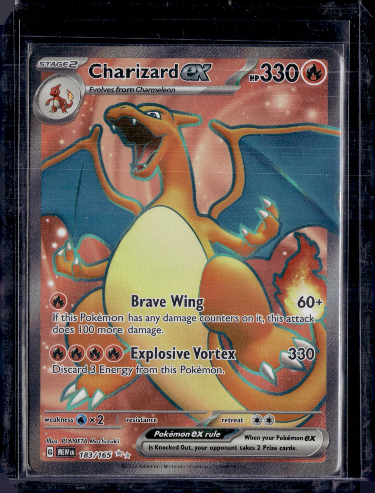 2023 Scarlet & Violet 151 Charizard Ultra Rare 183/165