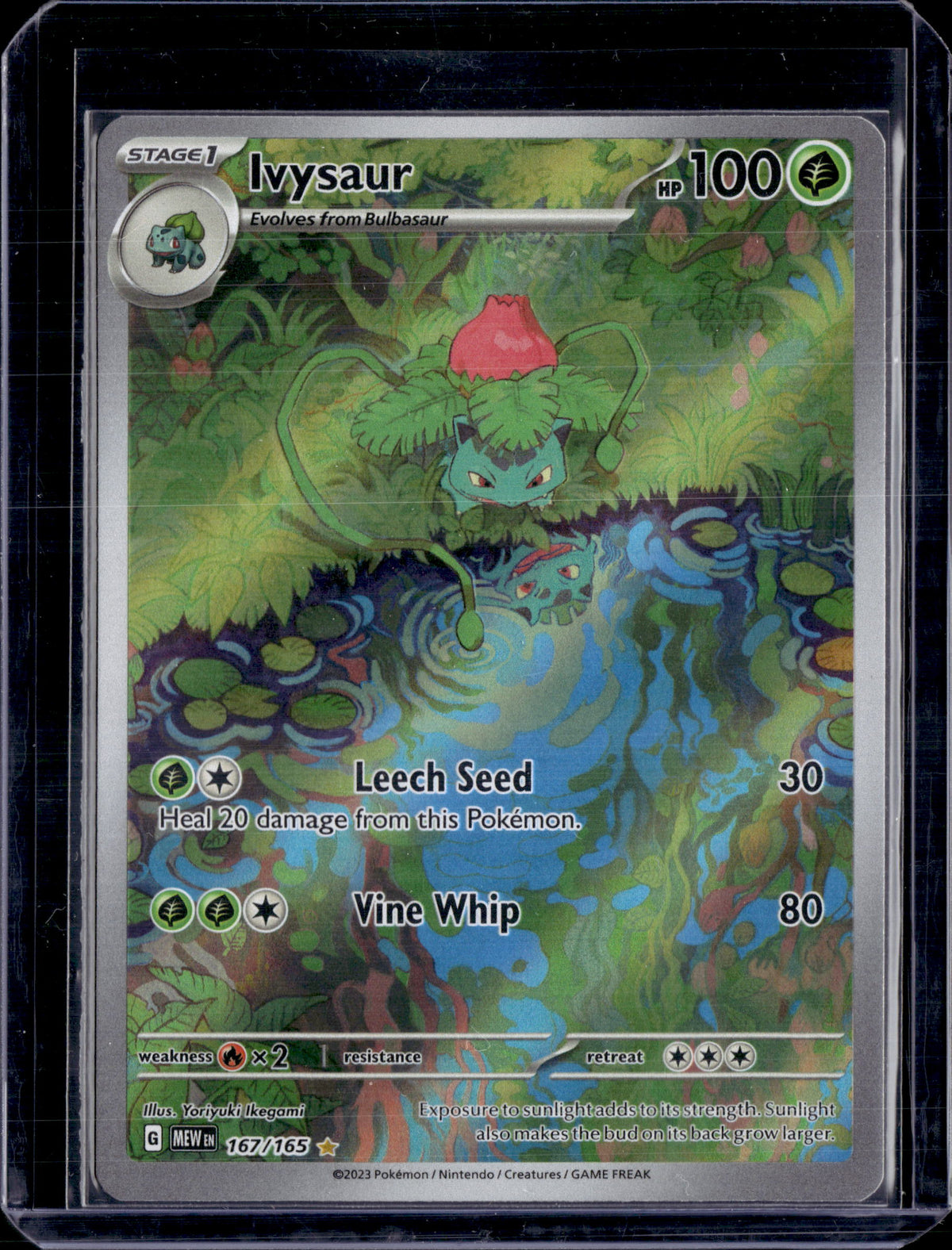 2023 Scarlet & Violet 151 Ivysaur IR 167/165 (B)