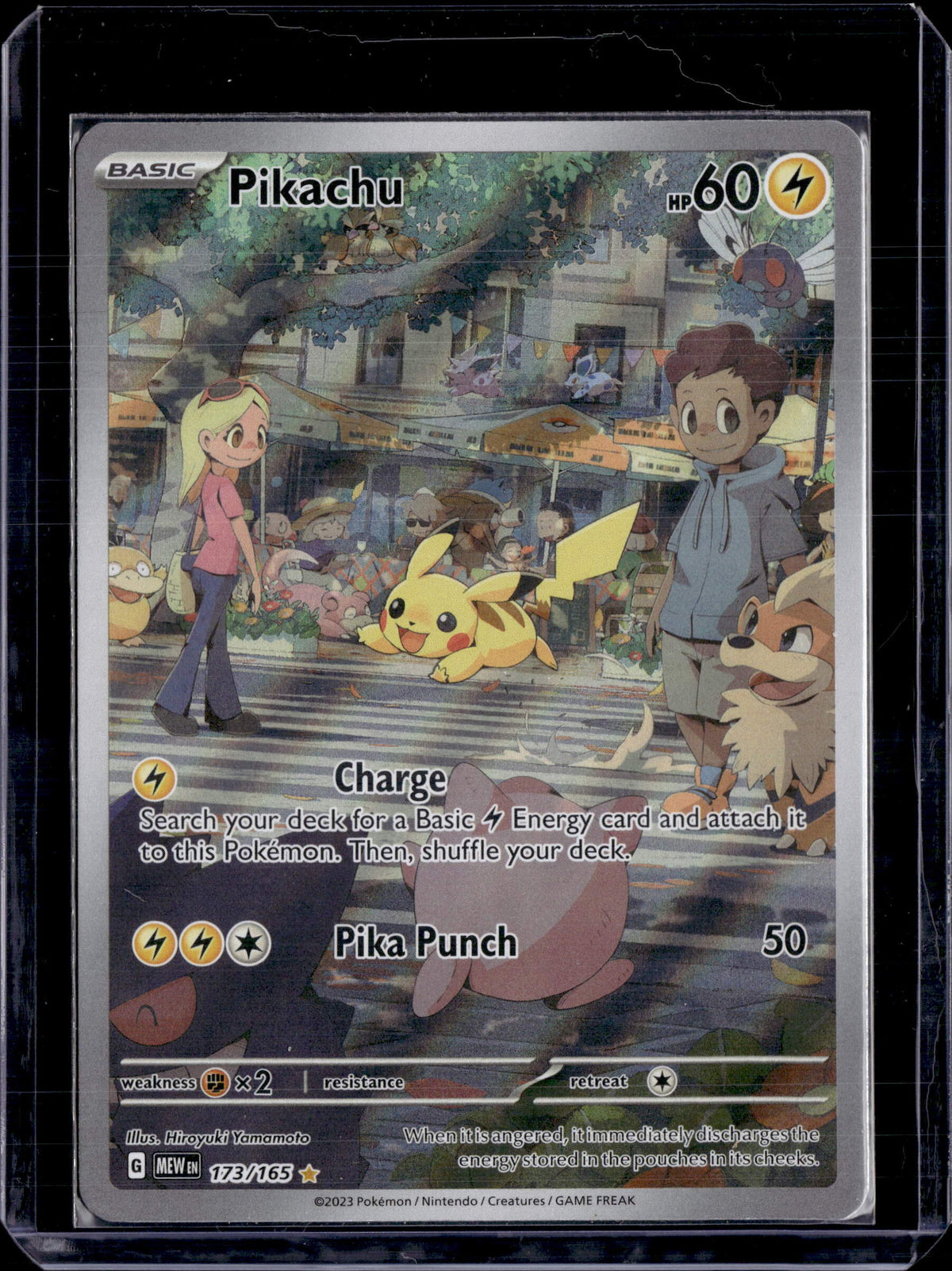 2023 Scarlet & Violet 151 Pikachu IR 173/165 (B)