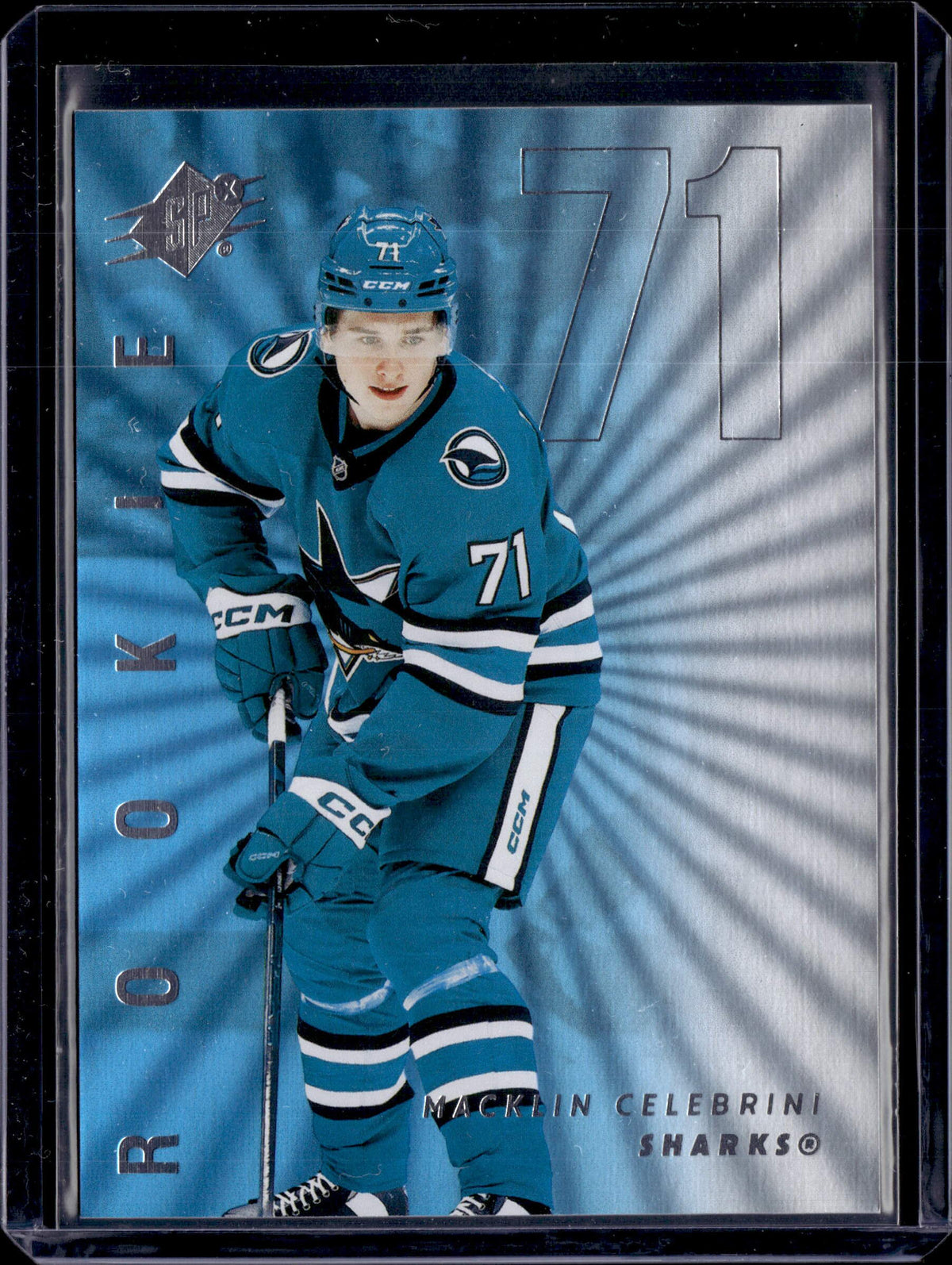 2024-25 SPX Macklin Celebrini Rookie #160 (B)