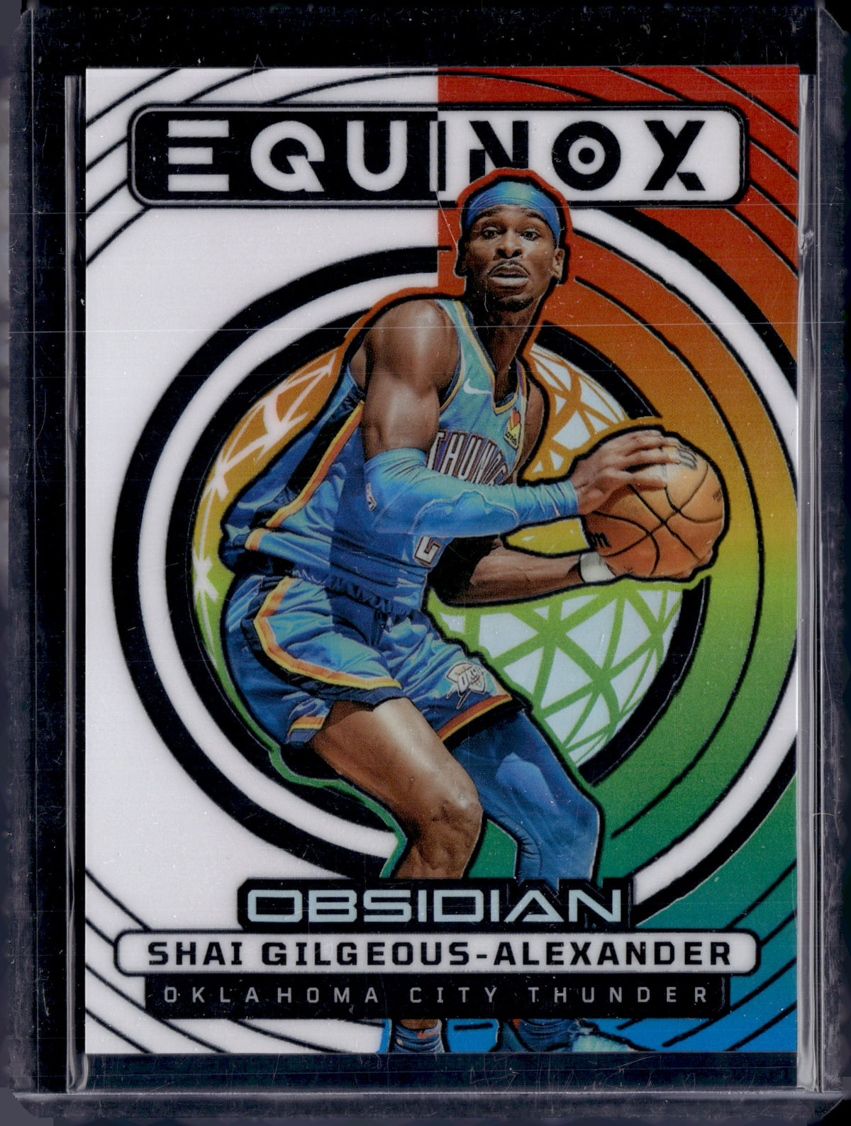 2024-25 Panini Obsidian Equinox Hot Springs Flood - Shai Gilgeous-Alexander /15