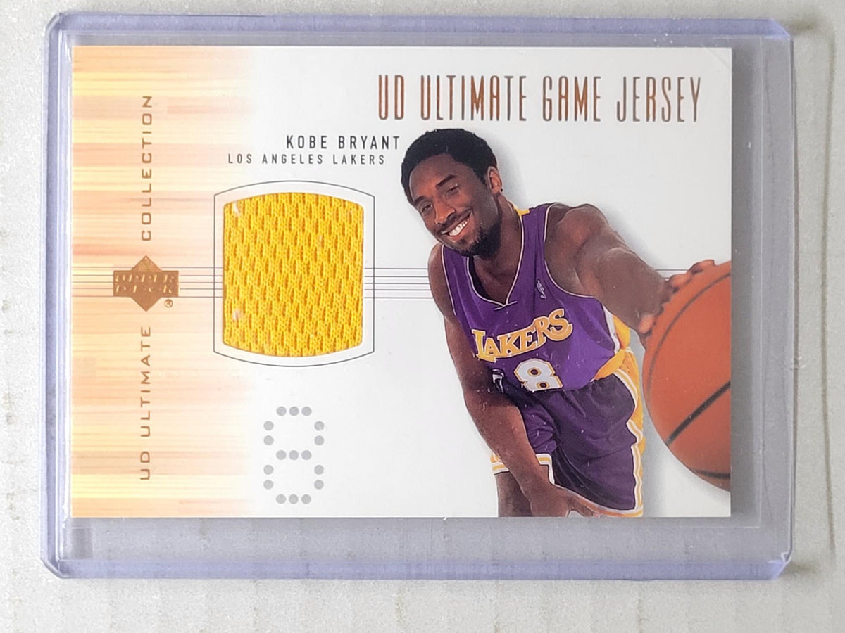 2000 UD ULTIMATE COLLECTION GAME JERSEY BRONZE KOBE BRYANT