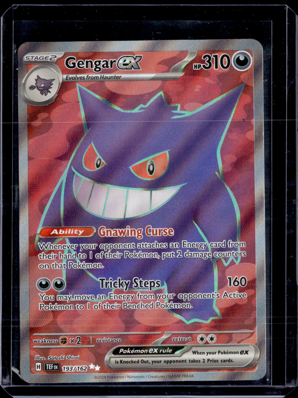 2024 Temporal Forces Gengar ex Ultra Rare 193/162