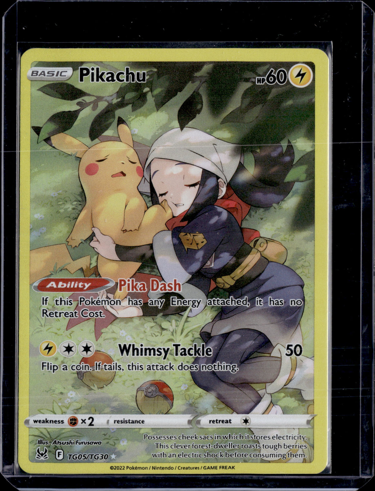 2022 Lost Origin Trainer Gallery Pikachu Ultra Rare TG05/TG30