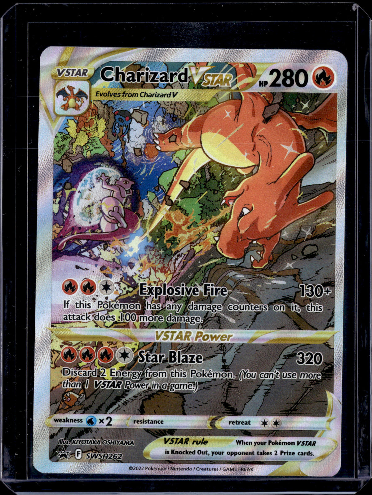 Pokémon Sword & Shield Charizard VSTAR SWSH262 Promo Holo Full Art