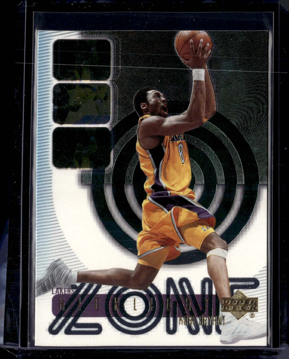 2000-01 Upper Deck #HZ1 Kobe Bryant Highlight Zone