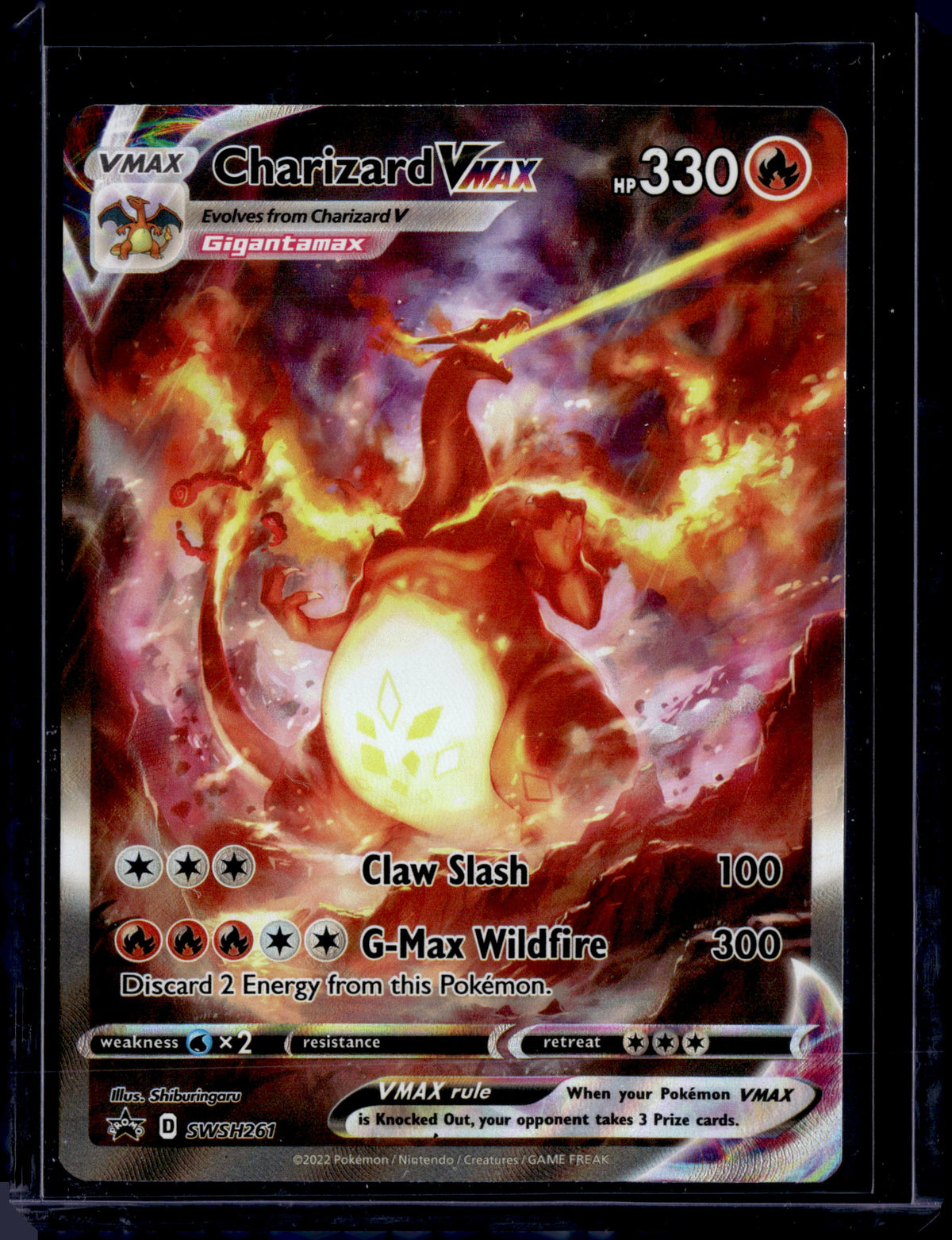2022 Sword & Shield Promo Charizard VMAX SWSH261