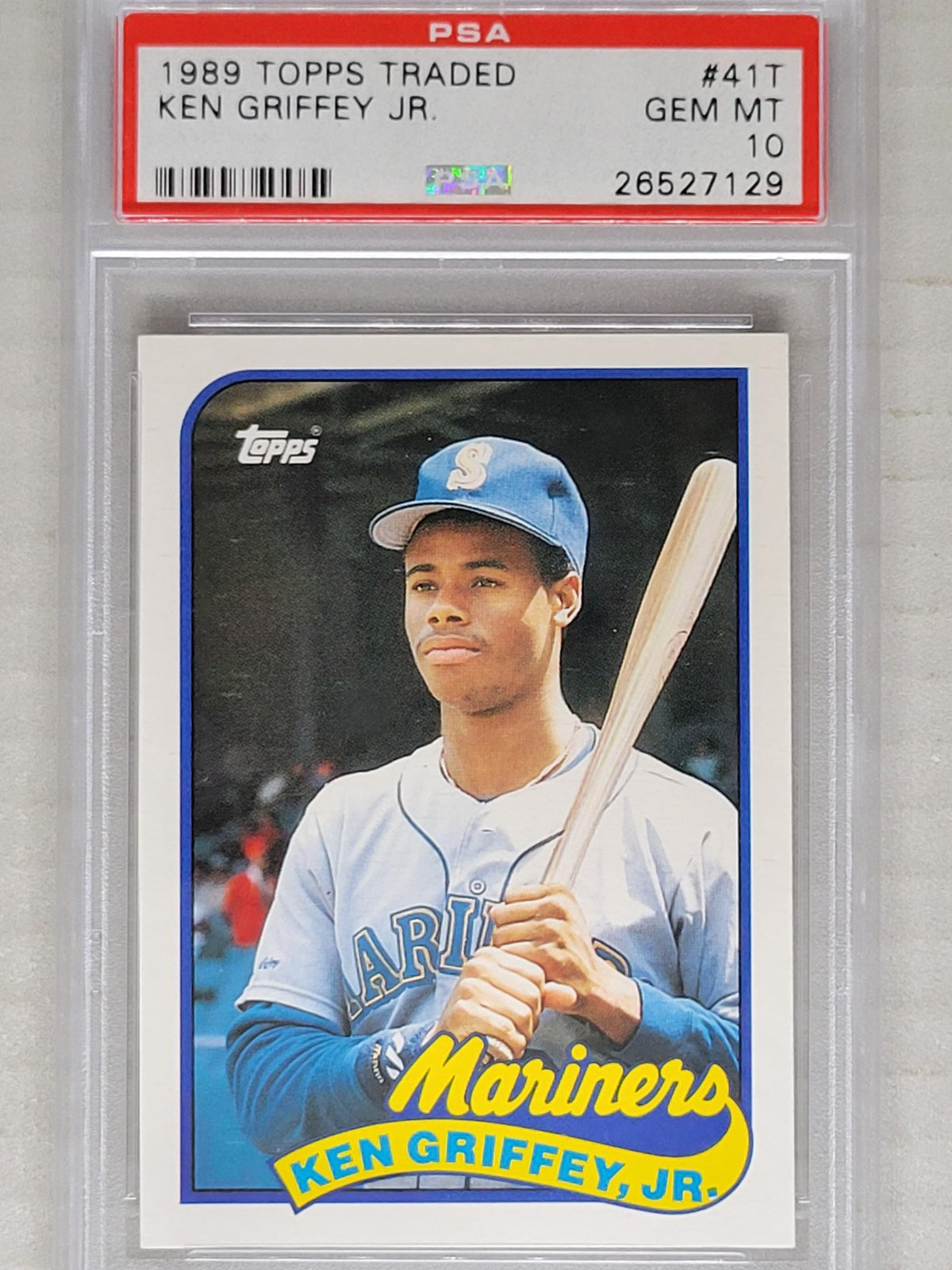 1989 Topps Ken Griffey Jr #41T PSA 10