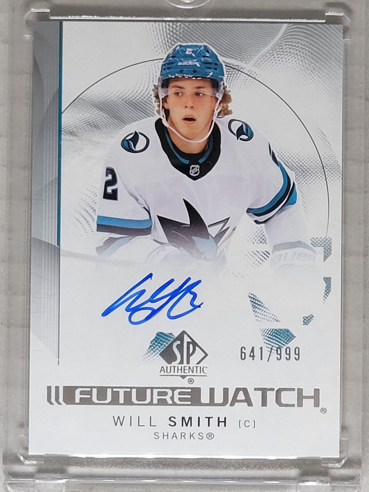 2024 UPPER DECK SP AUTHENTIC #164 WILL SMITH FUTURE WATCH AUTO RC ROOKIE /999
