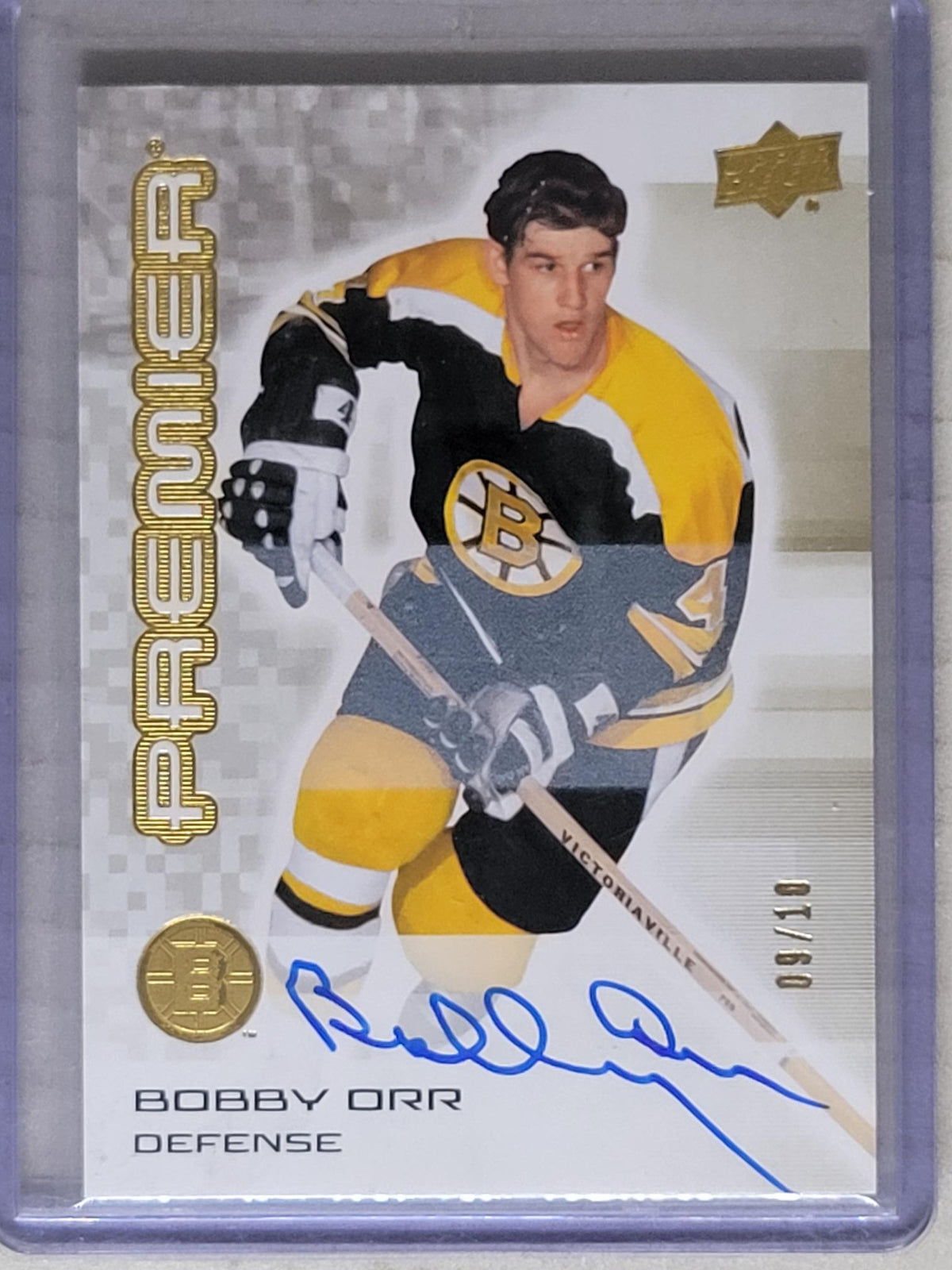 2024-25 Premier Bobby Orr Auto /10 #96