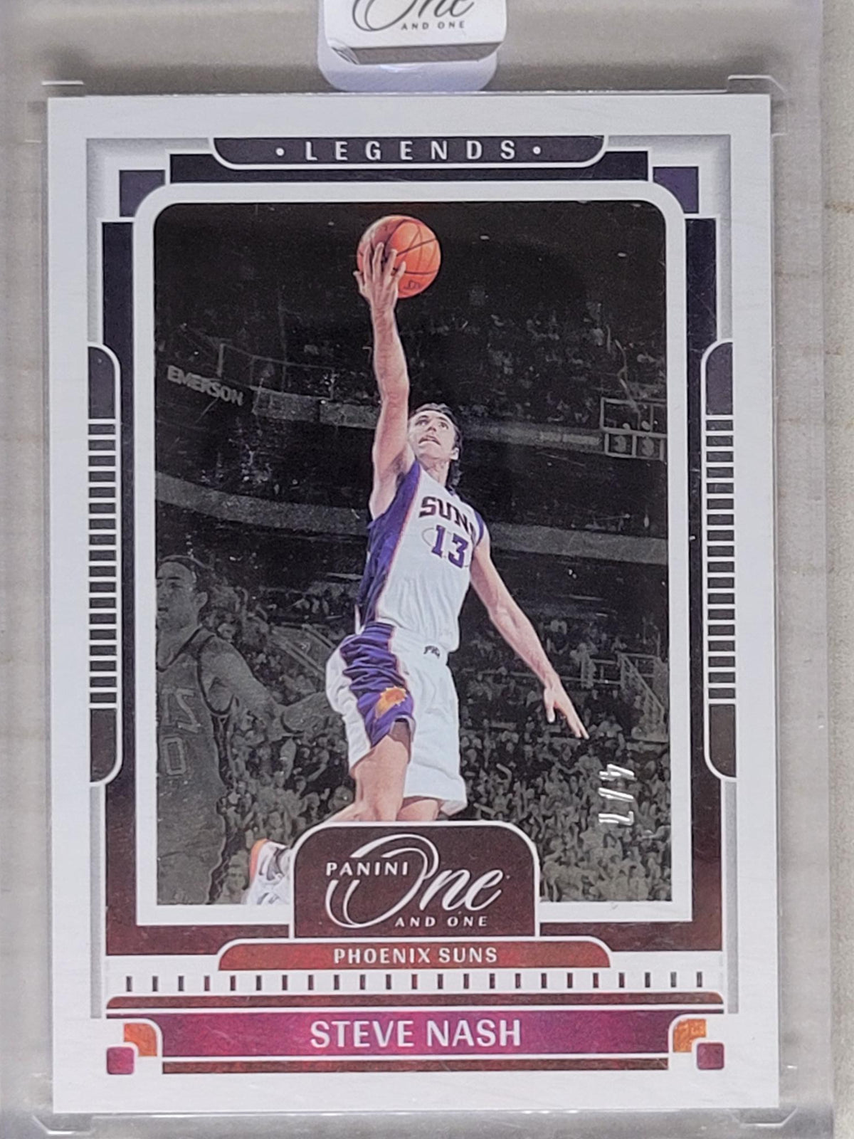 2023-24 Panini One and One - Legends Steve Nash #175 White /7