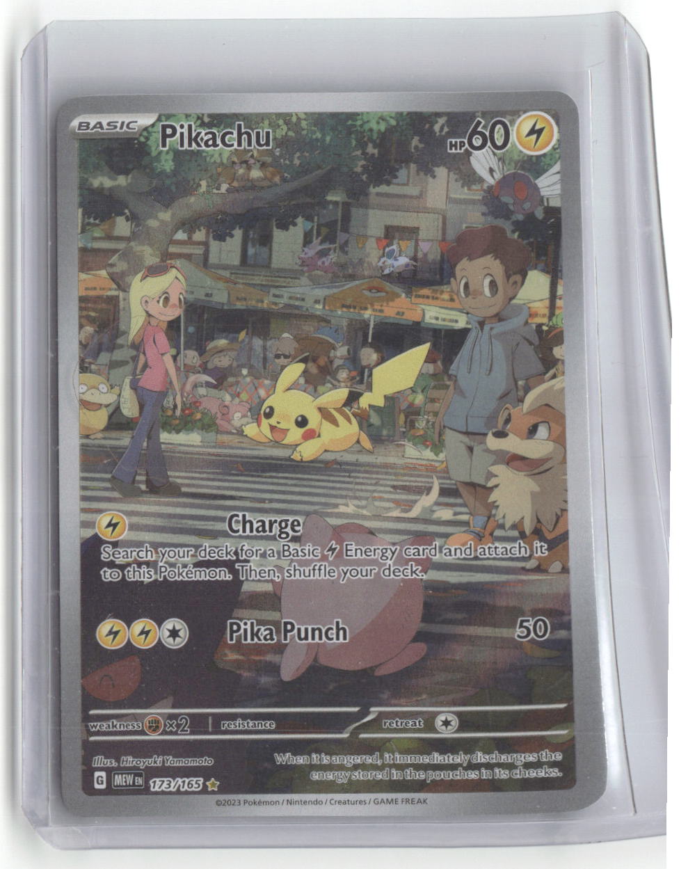 2023 Scarlet & Violet 151 Pikachu IR 173/165 (A)