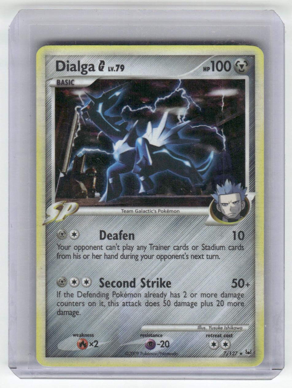 Dialga G Holo Rare Platinum 7/127 NM