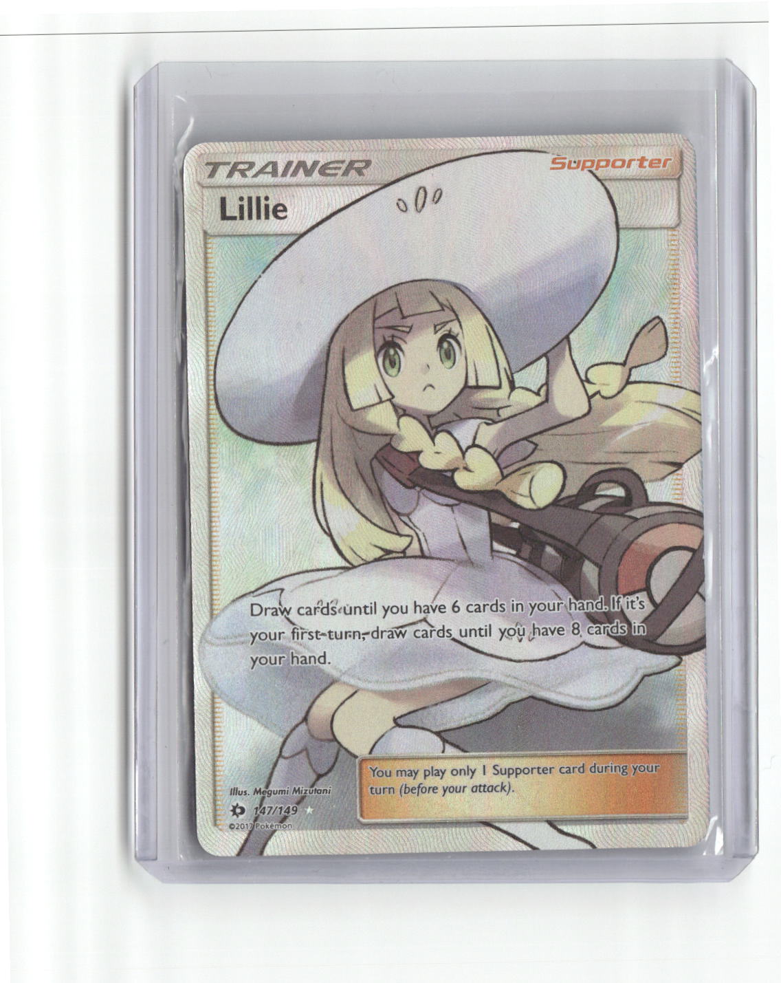 Lillie 147/149 Full Art Holo Ultra Rare Pokémon