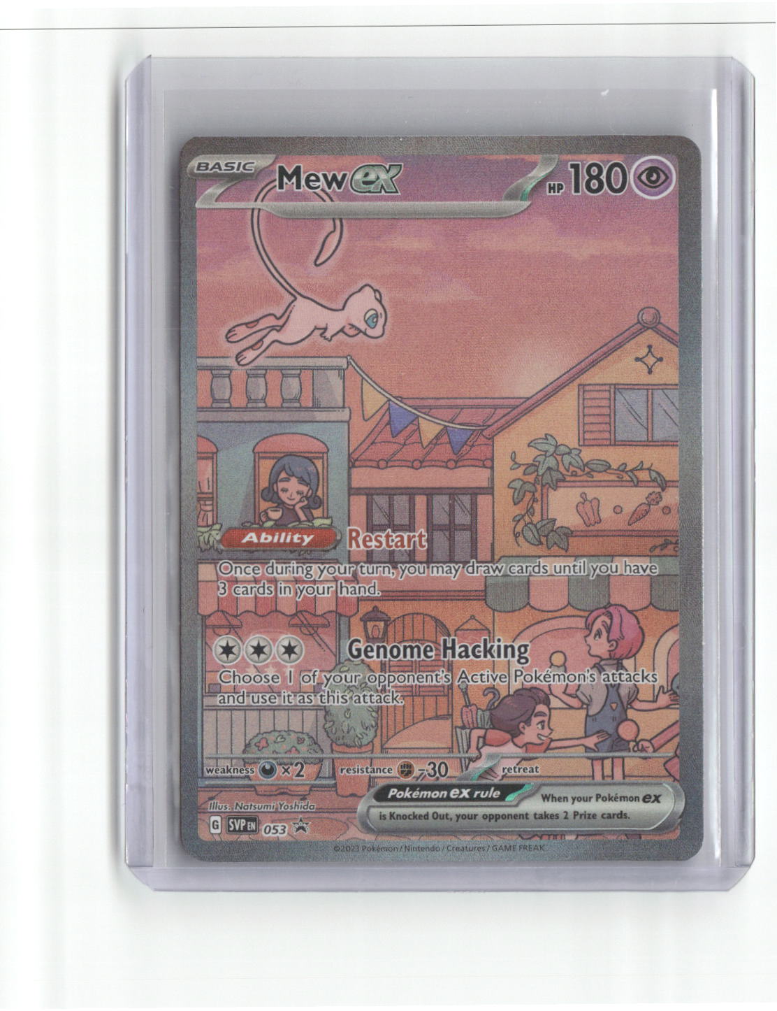 Mew ex SVP 053 Scarlet & Violet Promo Holo