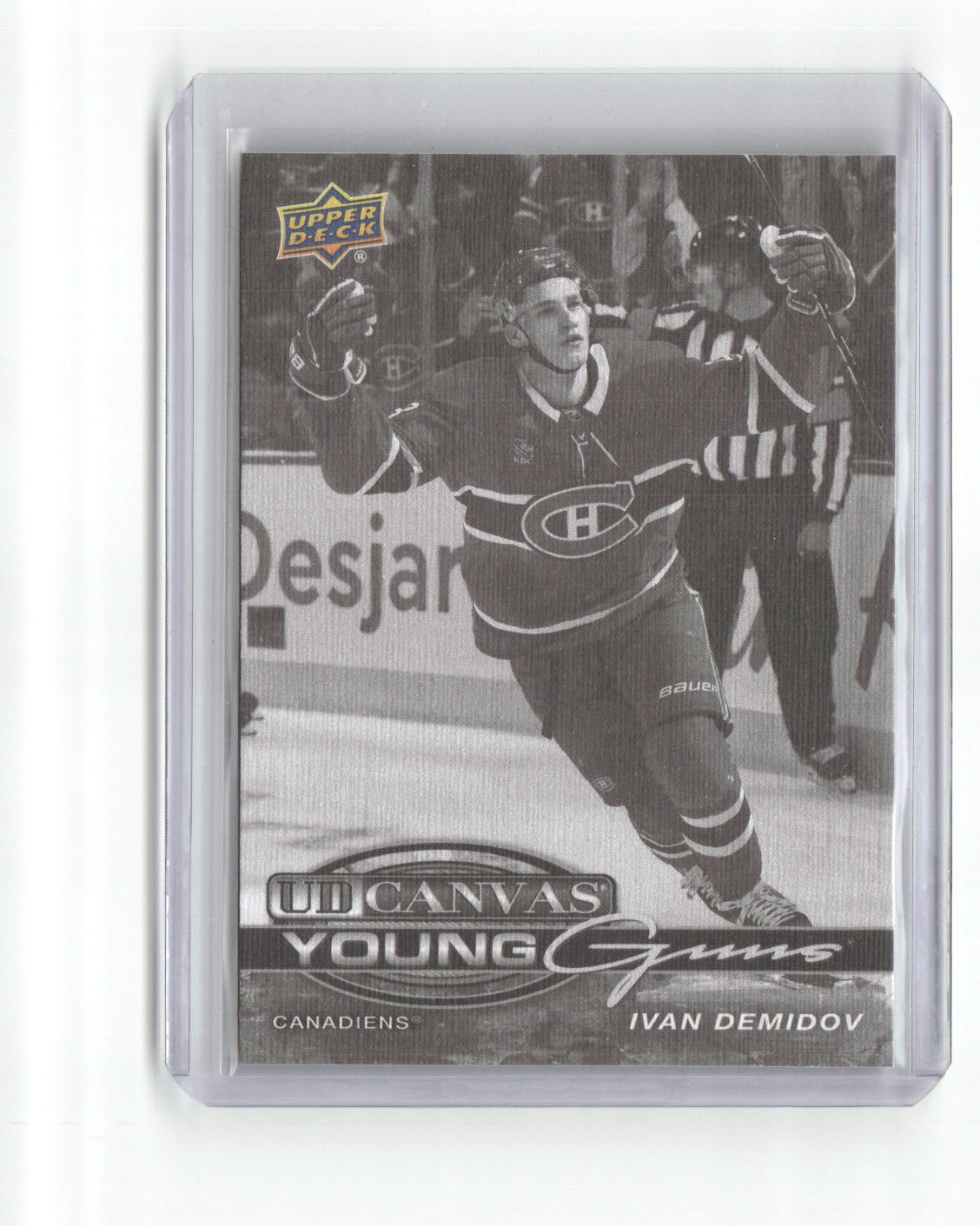 2025 Upper Deck UD Canvas Young Guns Black & White Ivan Demidov #C-231