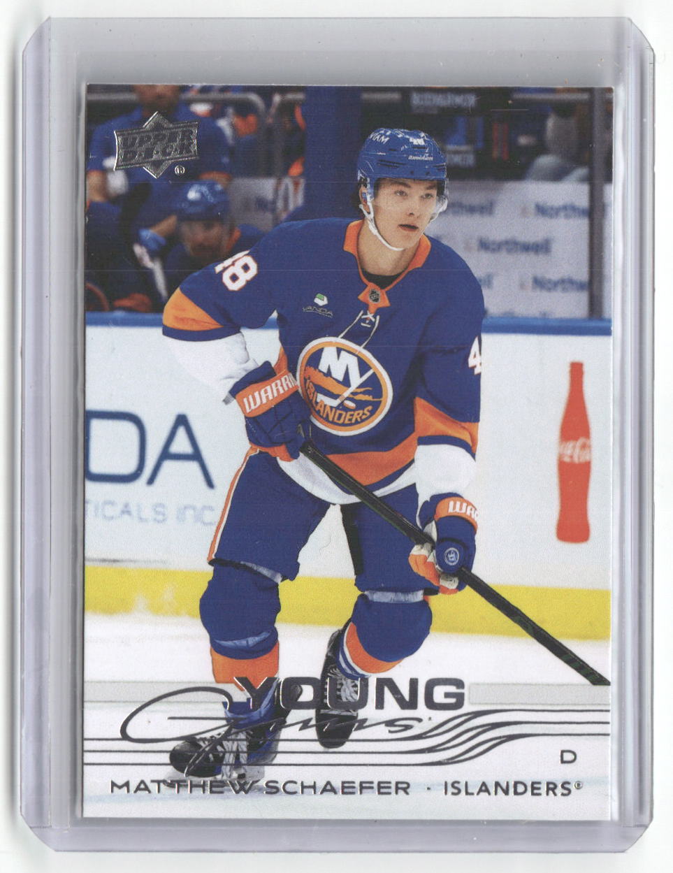2025-26 Upper Deck Matthew Schaefer Young Guns Rookie RC #451