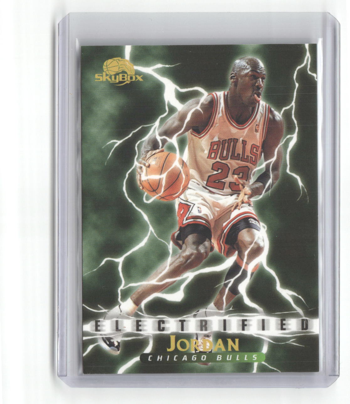 GRADING - 1995-96 Skybox Premium - Electrified Michael Jordan #278