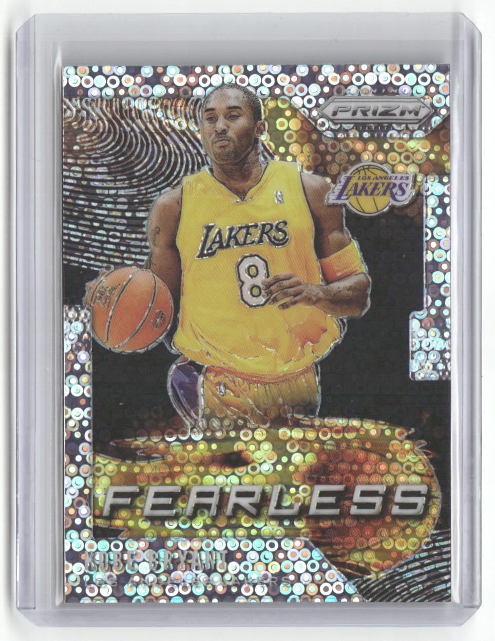 2019-20 Panini Prizm Kobe Bryant Fearless Fast Break Prizm ~ SSP