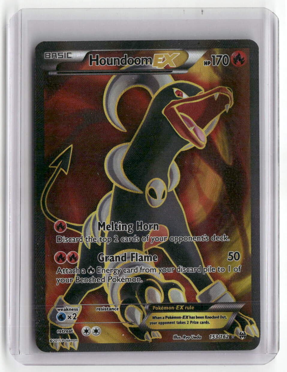 2015 BREAKthrough Houndoom EX Ultra Rare 153/162