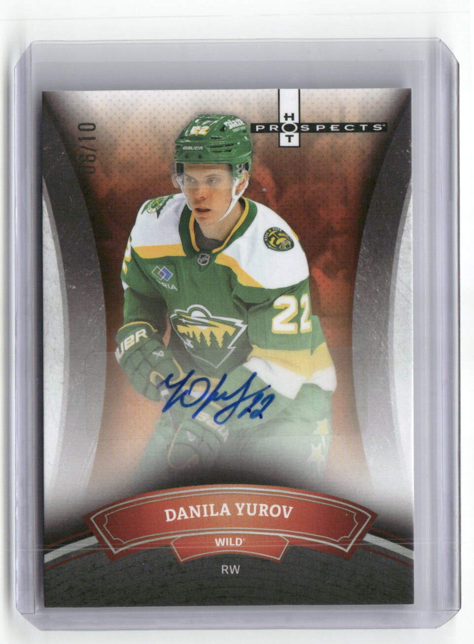 2026 Upper Deck Fleer Danila Yurov Auto /10