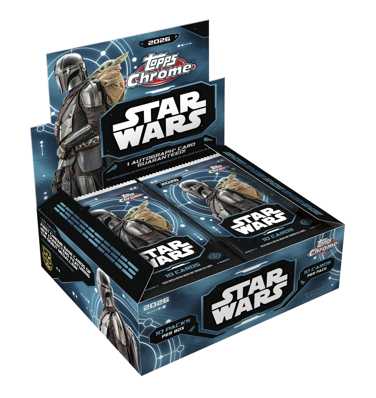 2026 Topps Chrome Star Wars Hobby Box