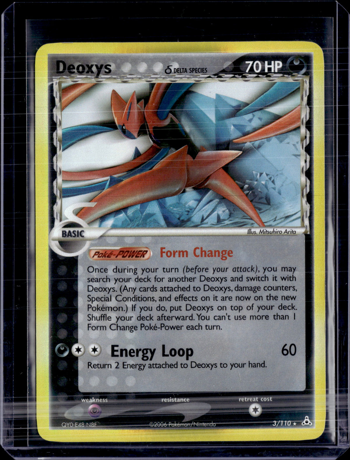 Deoxys Reverse Holo Delta Species 3/110