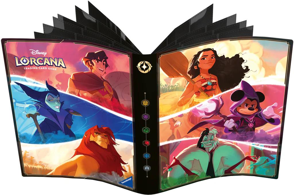 lorcana art cards Disney Lorcana Shimmering Skies 9-Pocket Portfolio