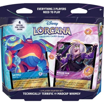 Disney Lorcana: Two-Player Starter Set - Technically Terrific & Madcap Whimsy