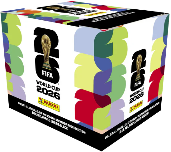 2026 Panini FIFA World Cup Soccer Sticker Box