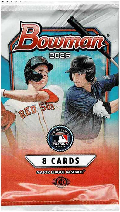 2026 Topps Bowman Baseball Hobby Pack
