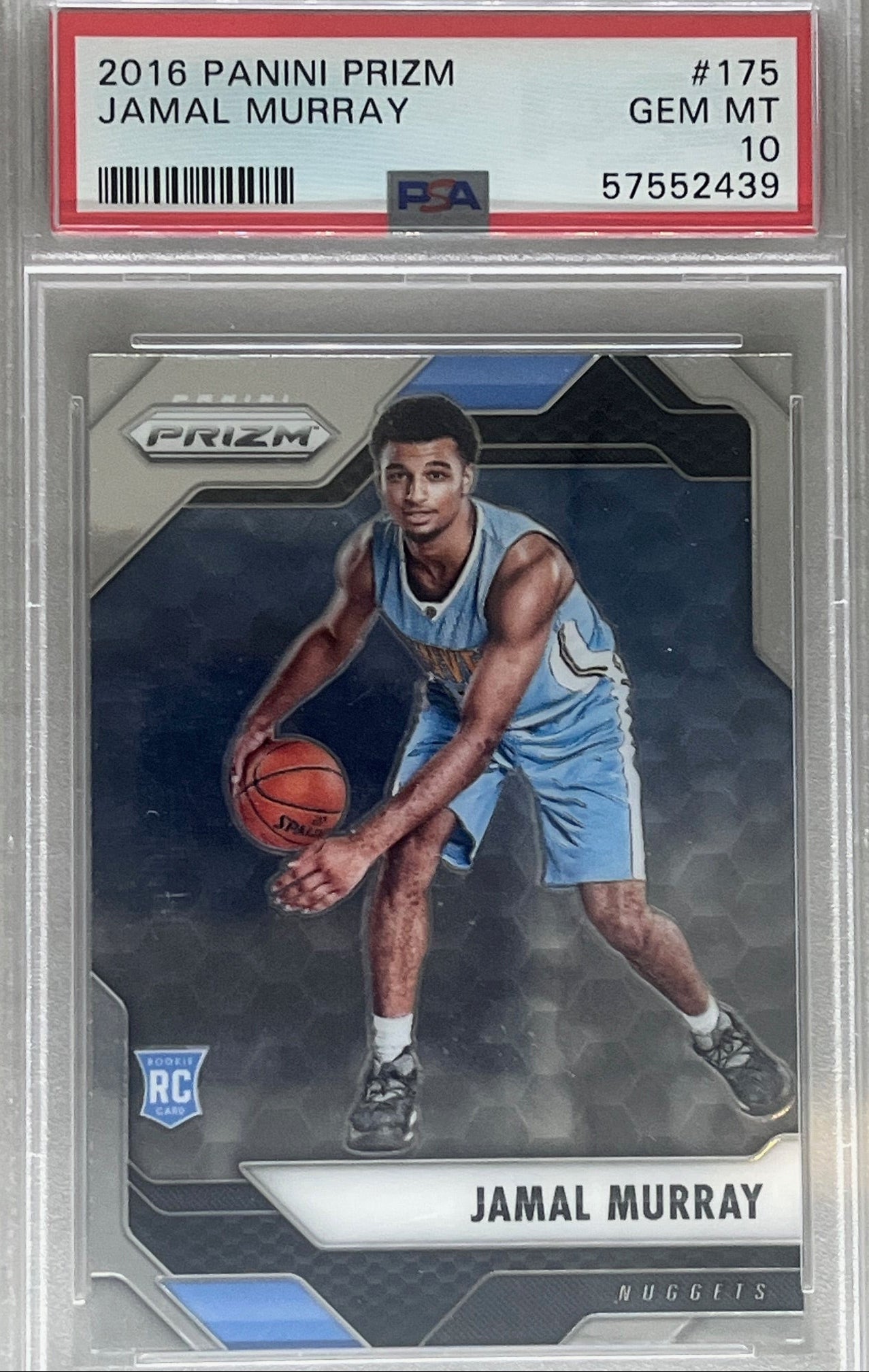 2016 Panini Prizm Jamal Murray Rookie #175 PSA 10