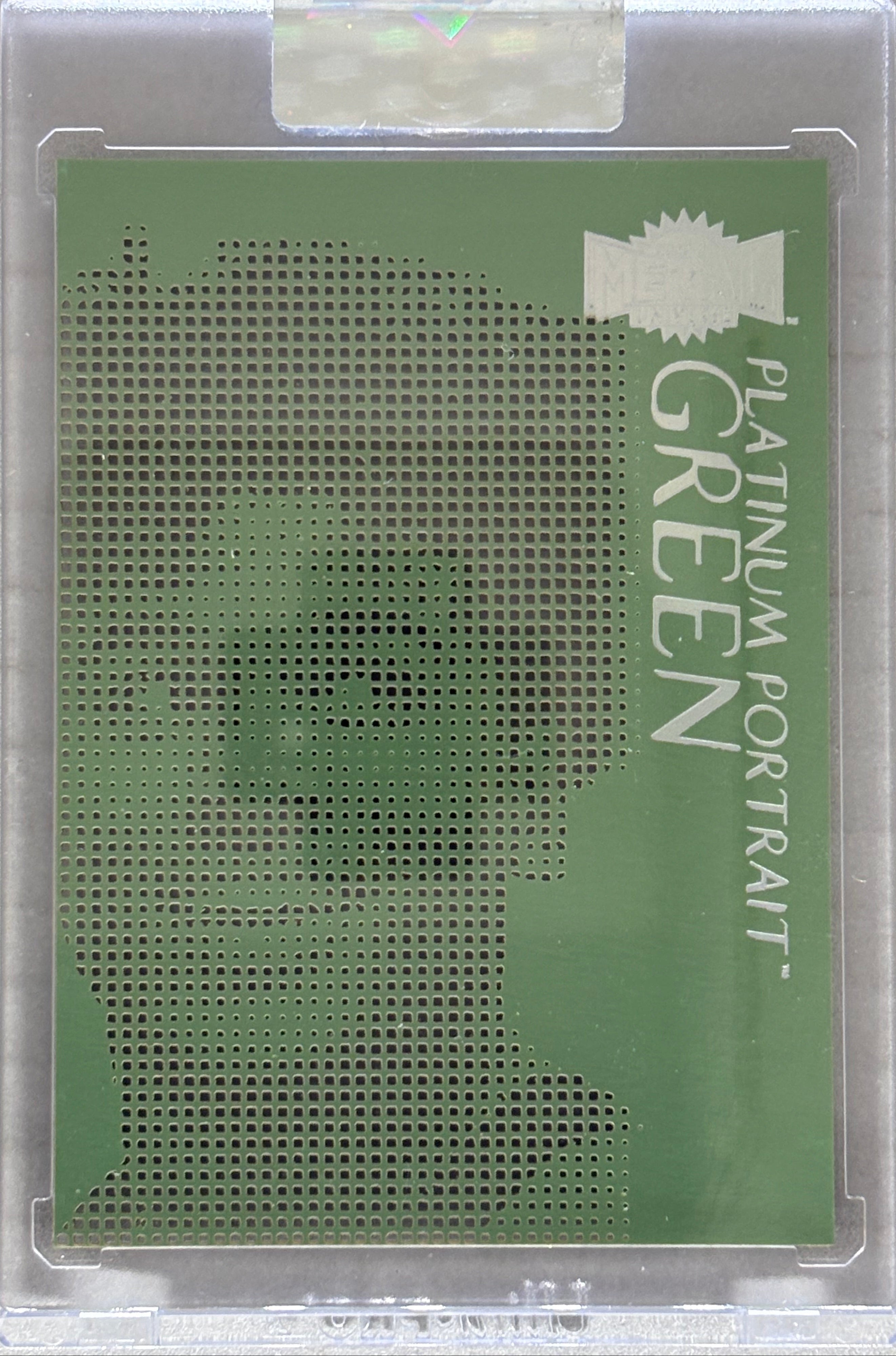 2021 Metal Universe Platinum Portraits Green SSP Jalen Green 14 of 15 PP