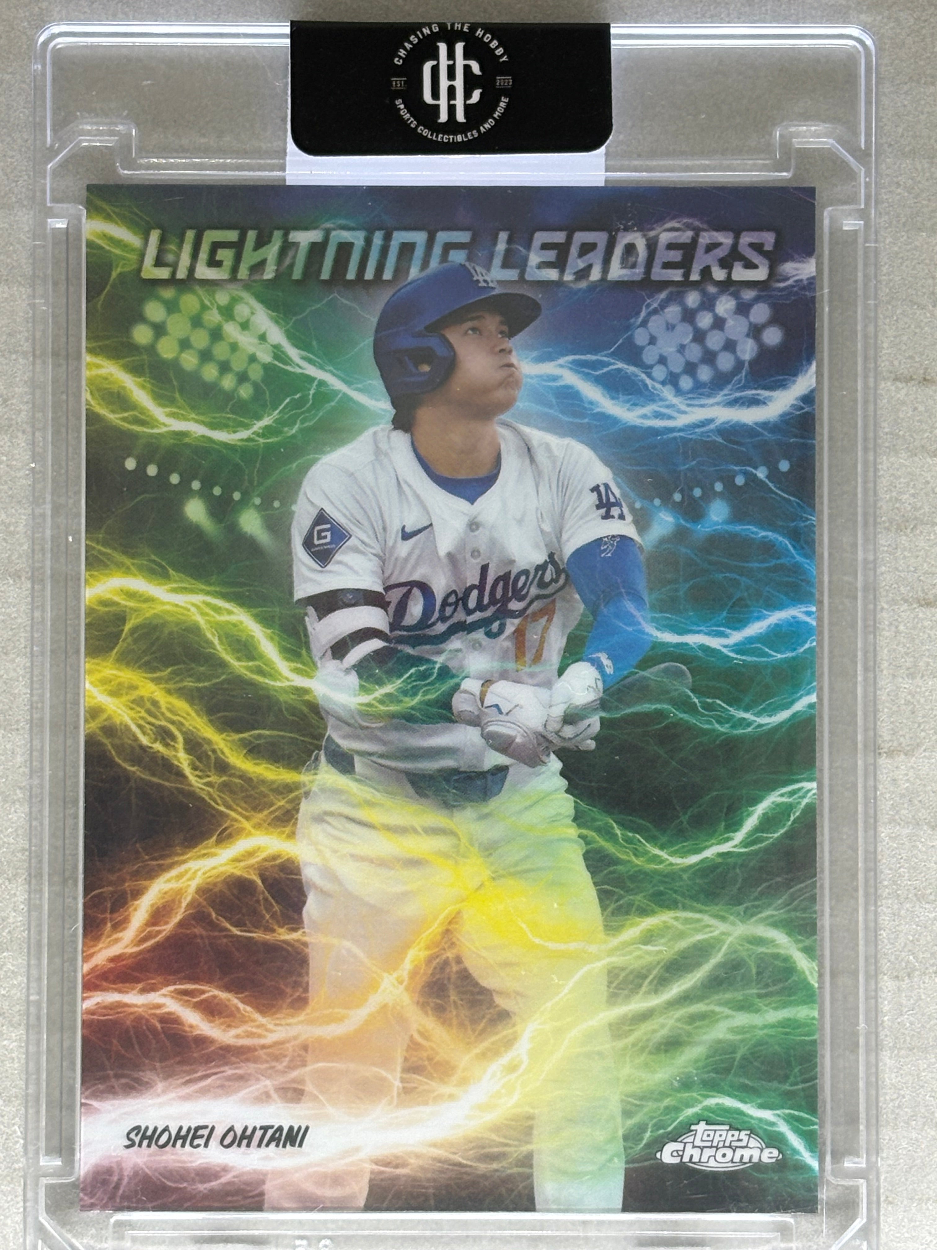 2025 Topps Chrome Shohei Ohtani Lightning Leaders