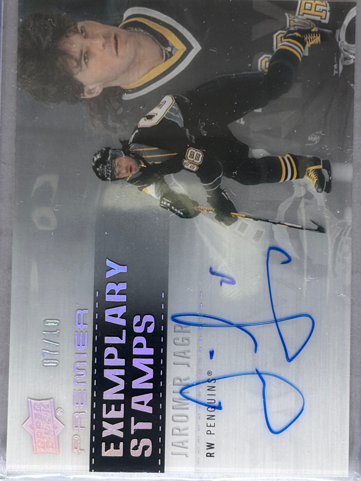 2025-26 2023-24 Premier Update Exemplary Stamps Jaromir Jagr /10