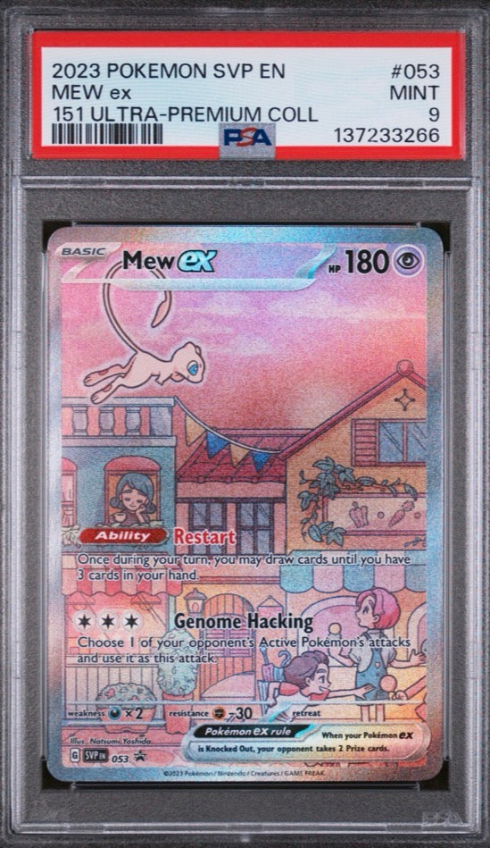 2023 Scarlet & Violet 151 Mew Promo UPC PSA 9 #053