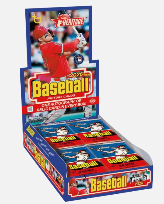 2026 Heritage Baseball Hobby Box