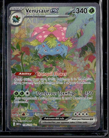 2023 Scarlet & Violet 151 Venusaur ex SIR 198/165