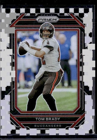 2022 Panini Black & White Checker Refractor Tom Brady