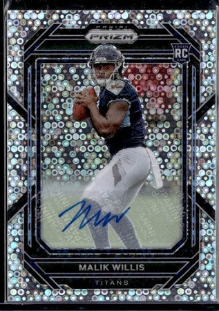 2022 Panini Fast Break Disco No Huddle Rookie Auto Malik Willis