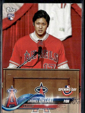2018 Topps Opening Day Shohei Ohtani (B)
