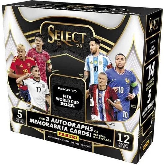 2025-6 Select Road to the World Cup FIFA Soccer Hobby Box
