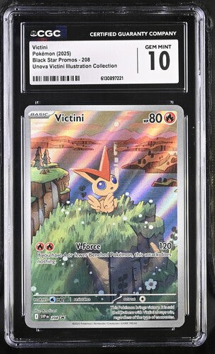 2025 Scarlet & Violet Promo Victini CGC 10