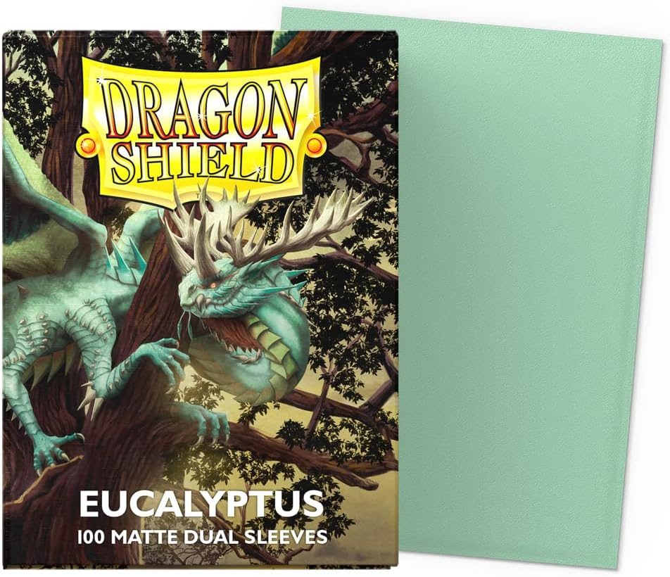 Dragon Shield Matte Dual Sleeves - Eucalyptus