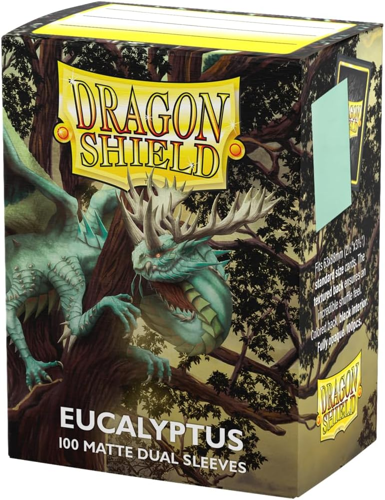 Dragon Shield Matte Dual Sleeves - Eucalyptus