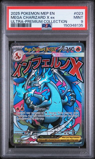 2025 Mega Evolution Promos Mega Charizard X ex PSA 9