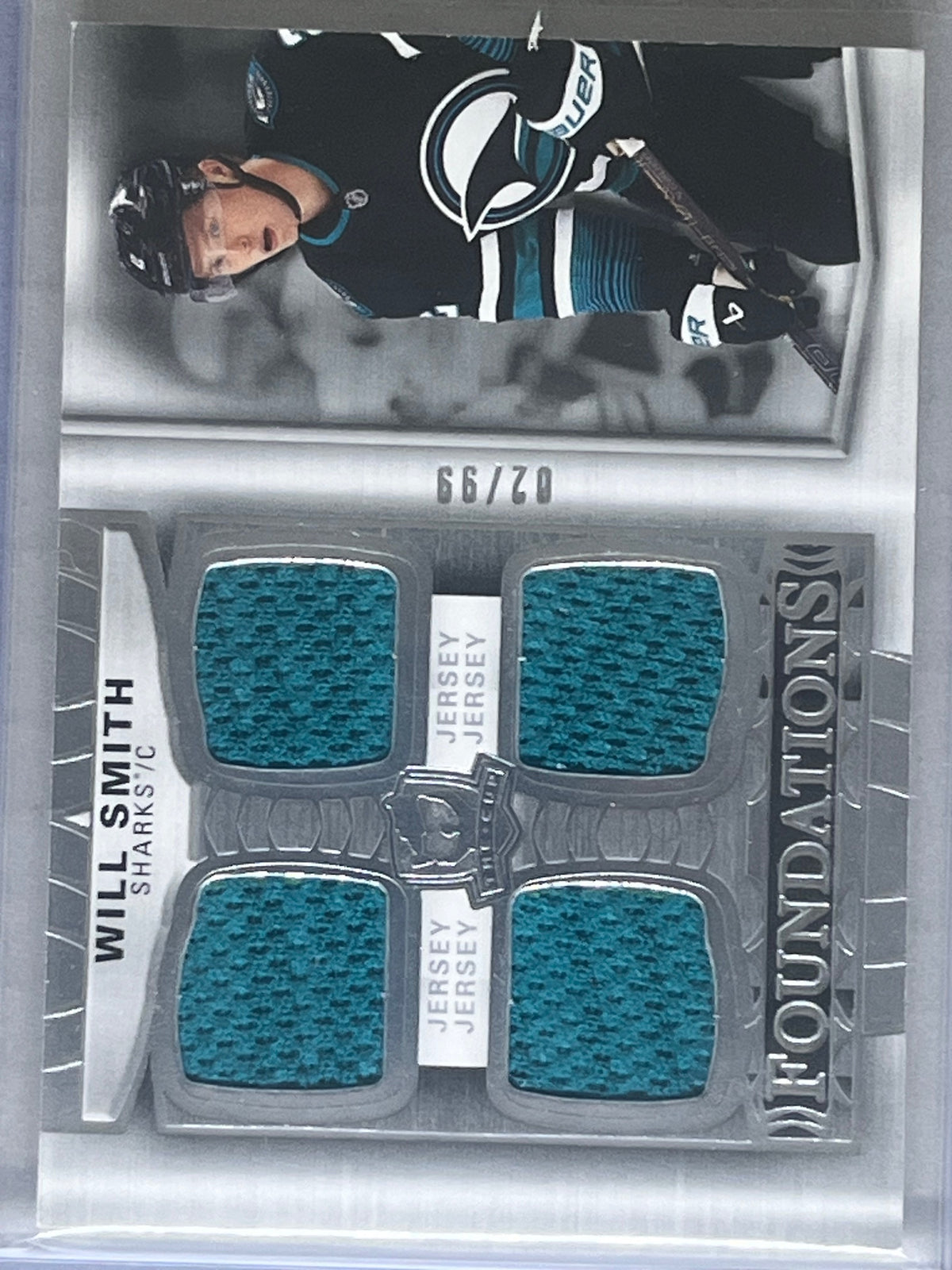 2024-25 Upper Deck The Cup Foundations Quad Jersey Will Smith /99