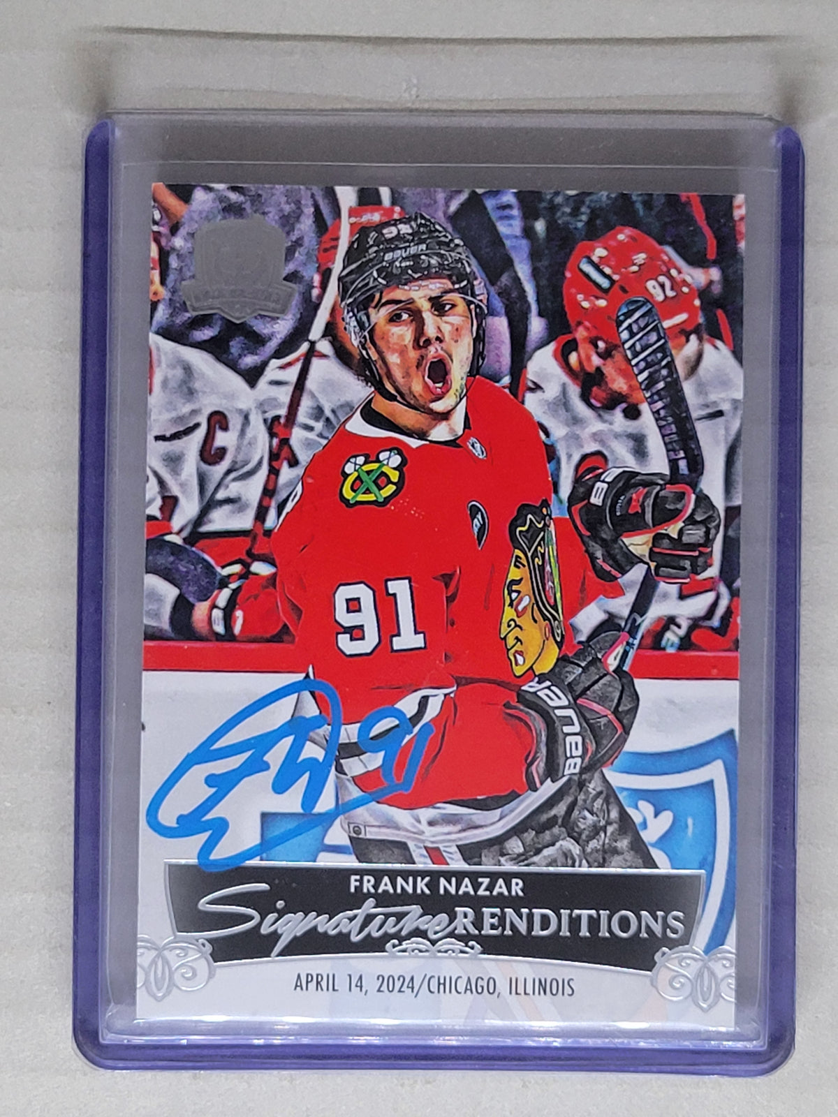 2024-25 The Cup Frank Nazar Signature Renditions